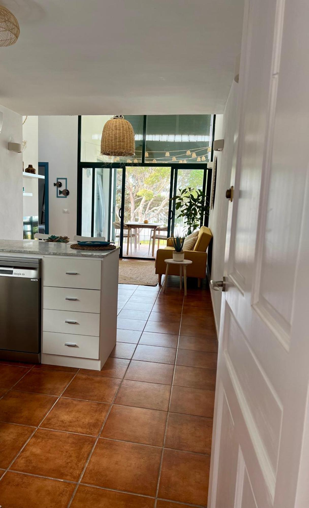 卡兰博希Casa Tortuga Con Piscina Com公寓 外观 照片