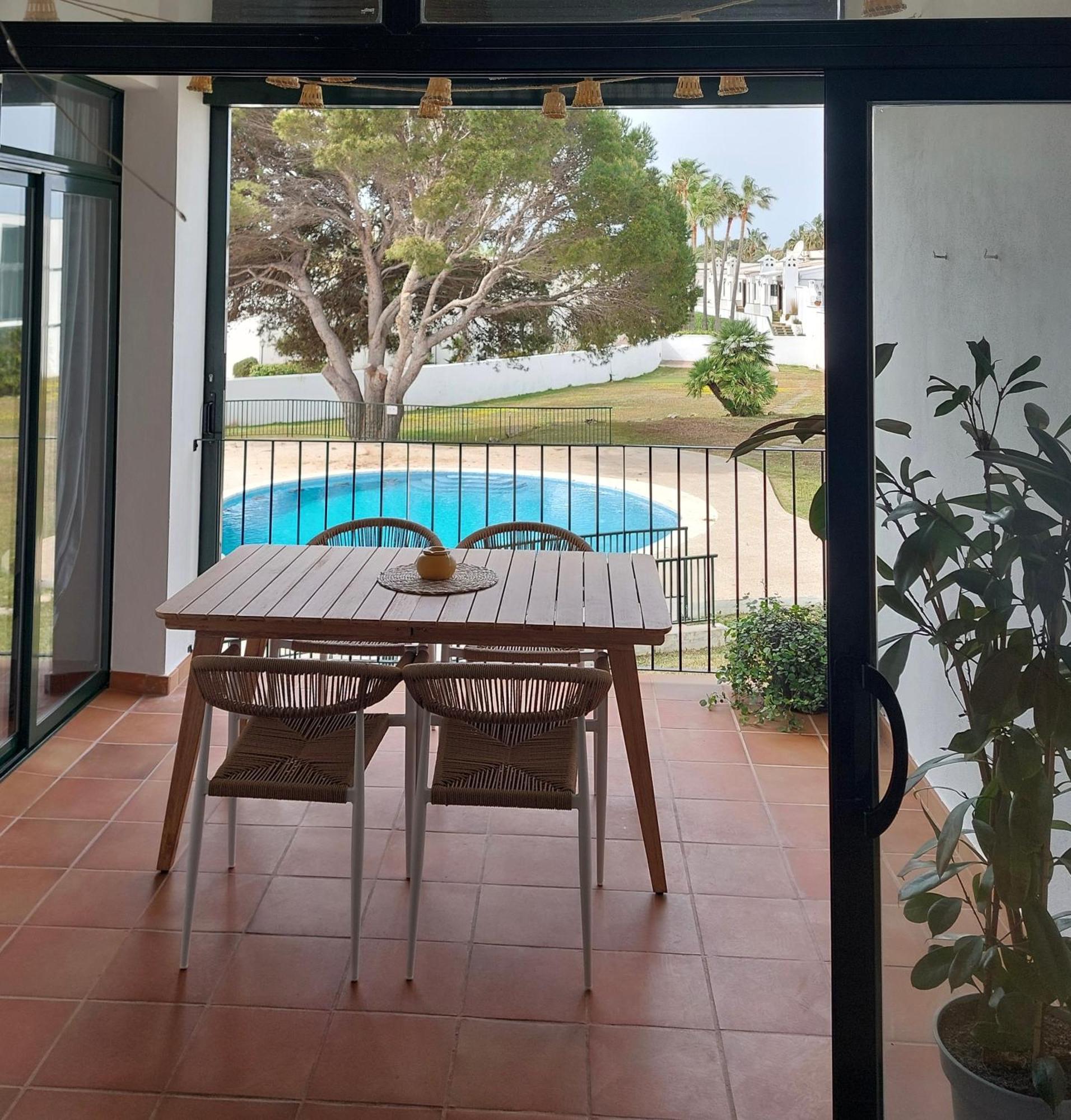 卡兰博希Casa Tortuga Con Piscina Com公寓 外观 照片